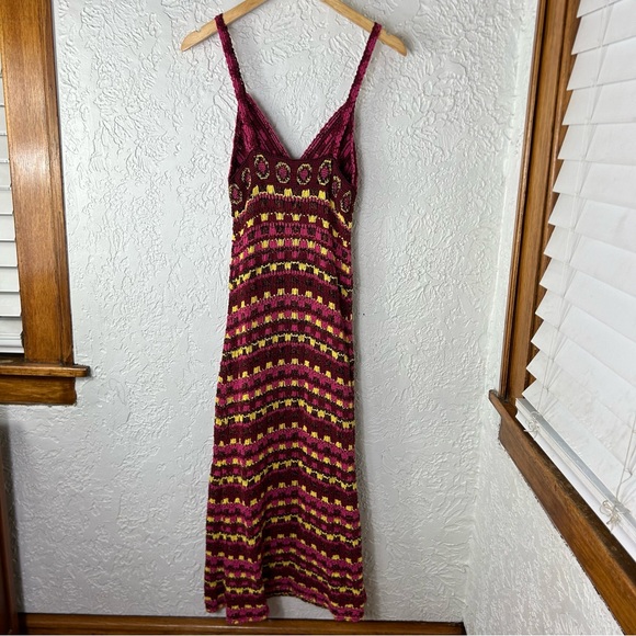 ZARA*RARE*BLOGGER FAVE Knit V Neck Dress Size S - Picture 7 of 16